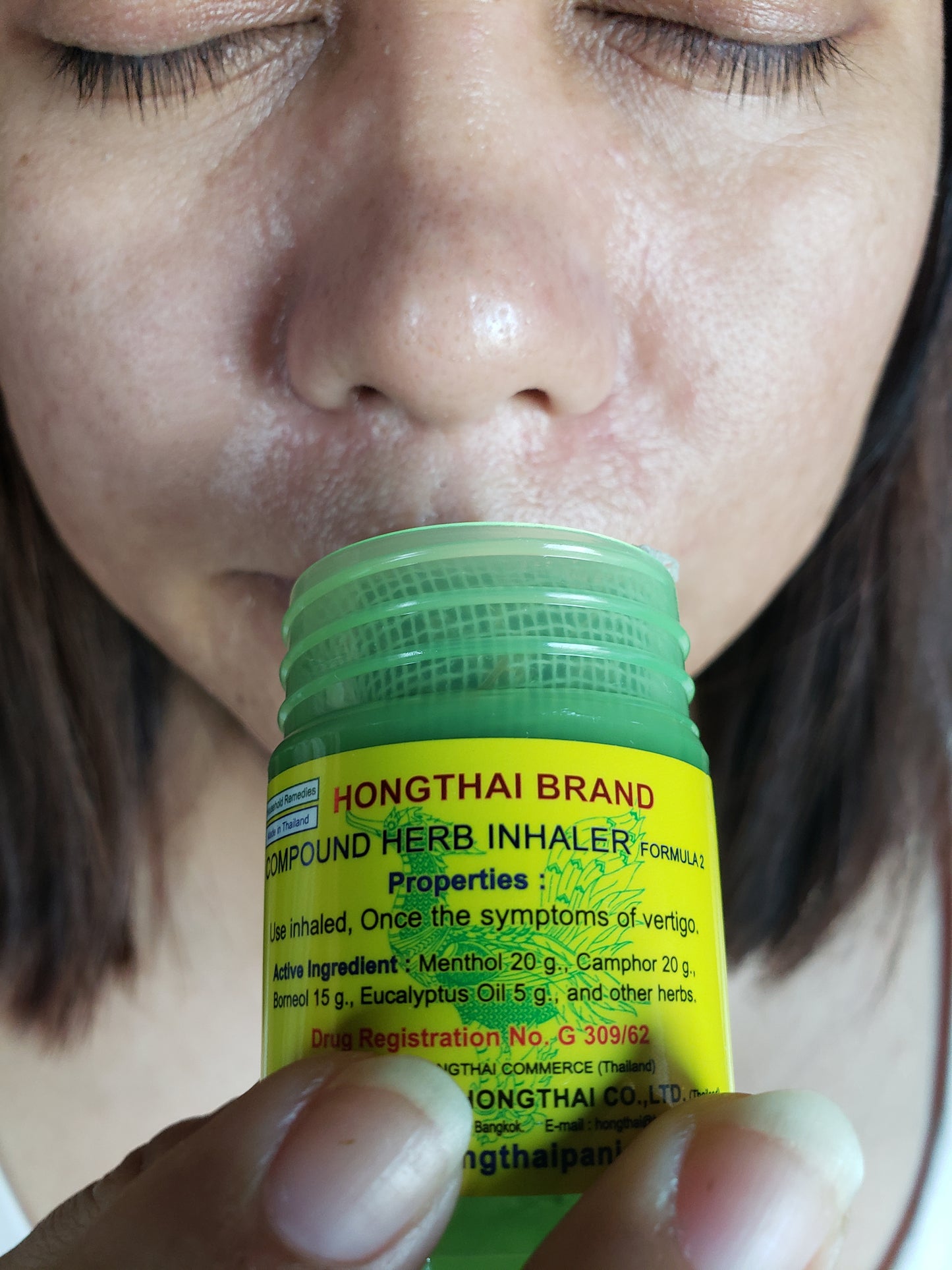 Hong Thai Brand Compound Herb Inhaler Formula 2
